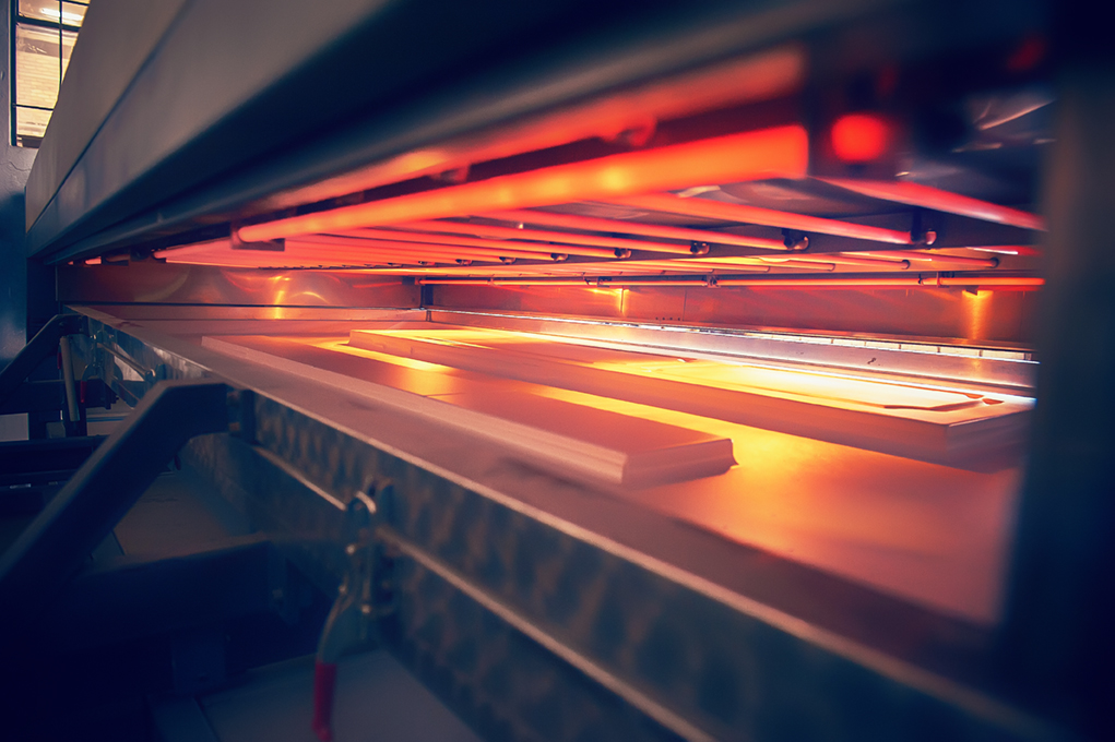 Manufacturing heating process